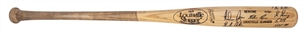 1985 Nolan Ryan Game Used & Signed Louisville Slugger R161 Model Bat (MEARS A10 & Beckett)